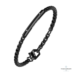 Bracciale BIKKEMBERGS - CLASSIC DIAMONDS - CLAB12BW - 8059304162206