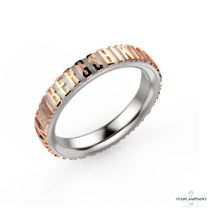 Anello BIKKEMBERGS - EMBOSSED - EMBR01WR - 8059304160899