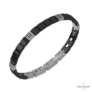 Bracciale BIKKEMBERGS - CLASSIC DIAMONDS - PERB23BW - 8059304166174