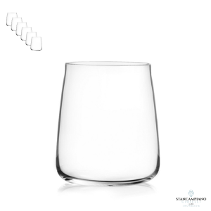 Set 6 bicchieri acqua RCR - ESSENTIAL - 274340 - 8007815274345