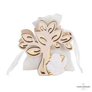 Porta sacchetto albero comunione LE STELLE - 55474 - 14848