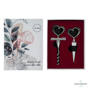 Set vino LE STELLE - SORSI D'AMORE - 58020 - 8024299580205