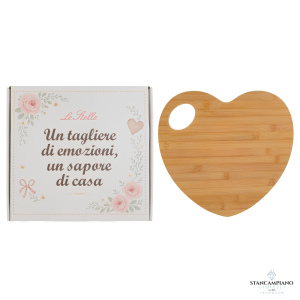 Tagliere LE STELLE - CUORE - 58102 - 8024299581028