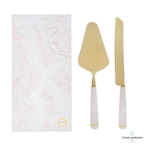 Set tagliatorte LE STELLE - DECORO ROSA - 58261 - 8024299582612